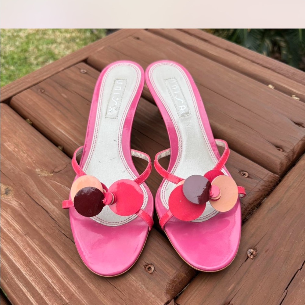 Unisa Pink Kitten Heels